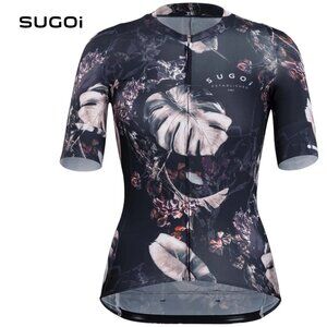 SUGOI RS Pro Cycling cycling Jersey Floral Black Medium